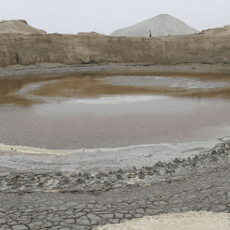 Mud Volcanoes in Balochistan.