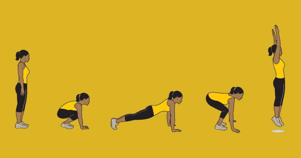 Do a Burpee with These 6 Simple Steps | Marham