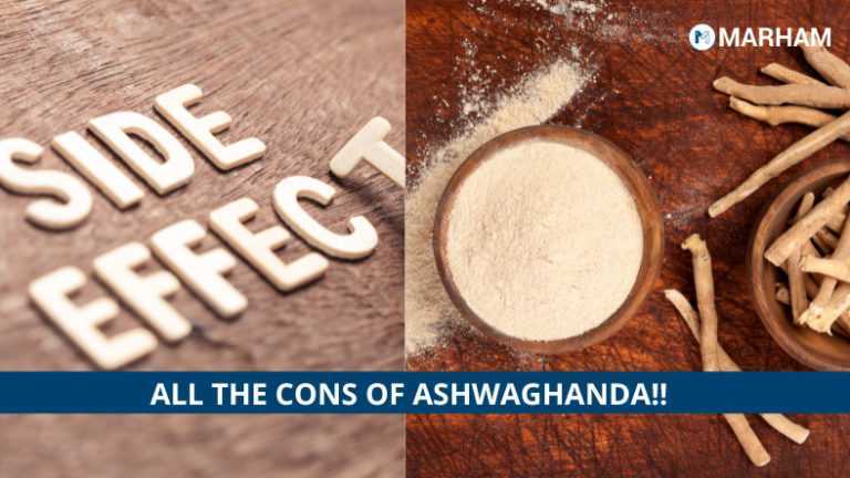 16 Ashwagandha Side Effects Warnings And Interactions Marham   Ashwagandha Side Effects 768x432 