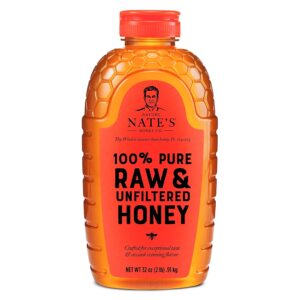 Nature Nate’s 100% Pure Raw & Unfiltered Honey