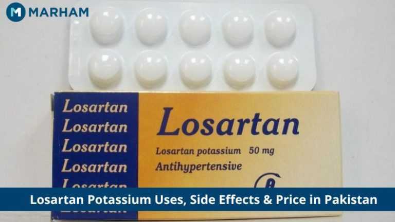 Losartan Potassium - Uses, Side Effects, and Price in Pakistan | Marham