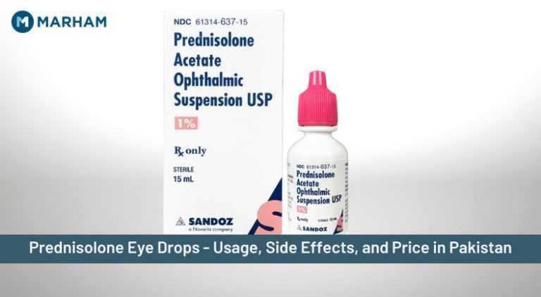 Prednisolone Eye Drops: Uses, Side-Effects, And Price | Marham